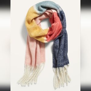 Old Navy Cozy Soft-Brushed Fringed Scarf for Women